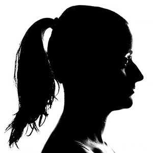 Female silhouette right for KSB recruitment