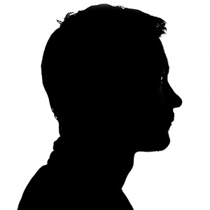 Male silhouette right for KSB recruitment