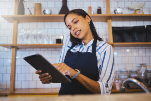 Cafe Manager Planning Customer Orders