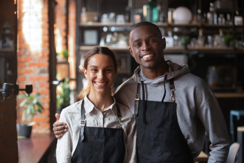 Hospitality recruitment specialist reviewing chef applications