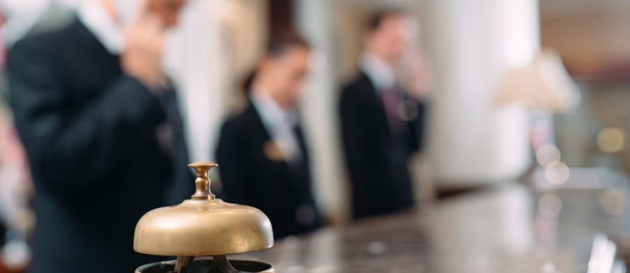 Catering professionals setting up a wedding reception – catering staff recruitment