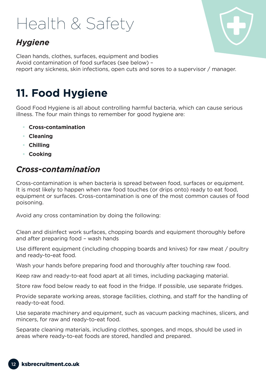 Temp Staff Handbook Page 12