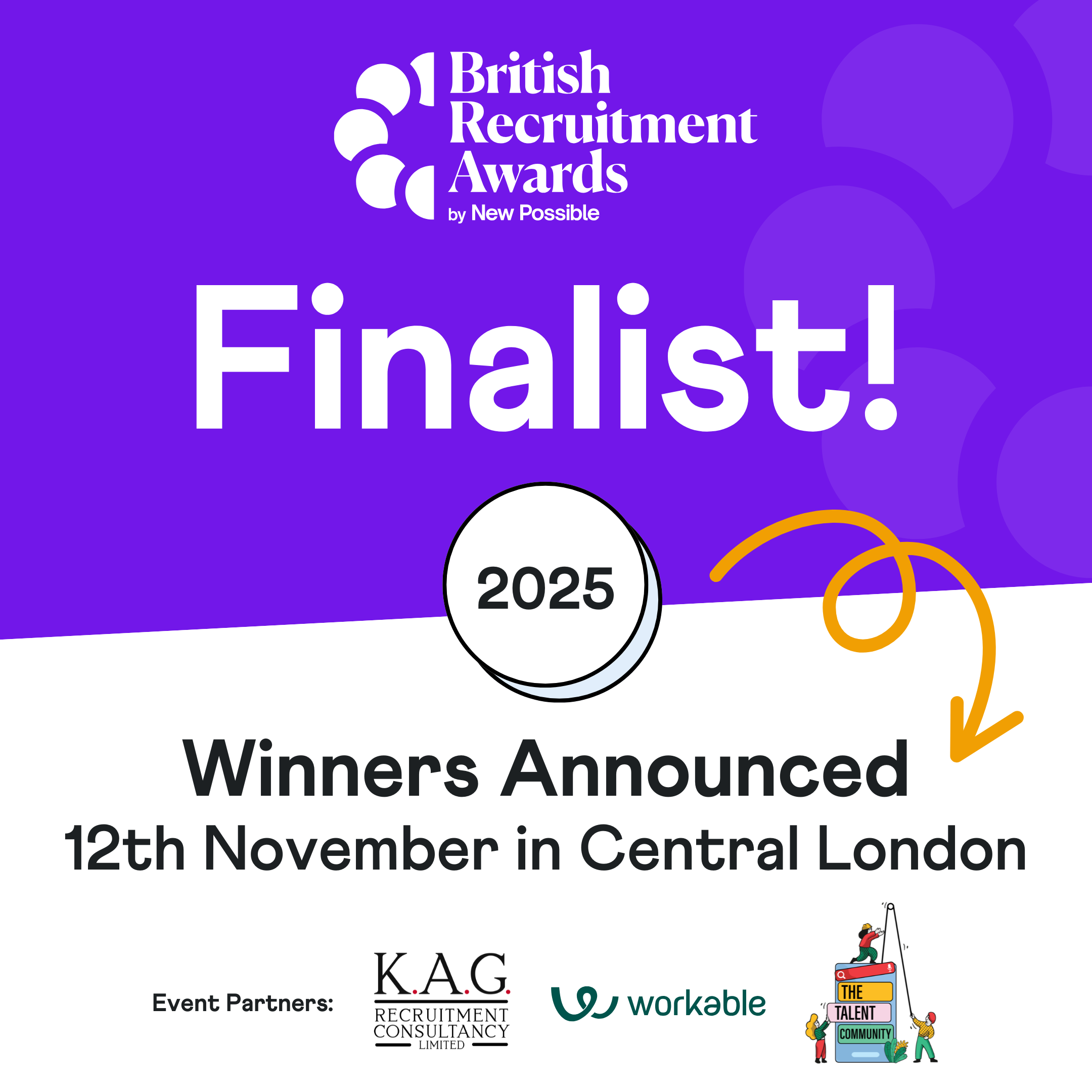 British Recruitment Awards 2025_Finalist Badge